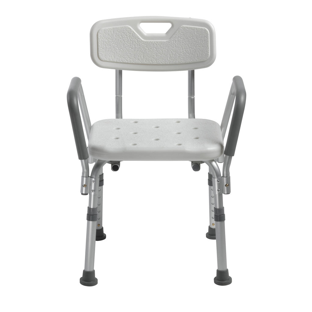 Drive Shower Chair with Back and Removable Padded Arms