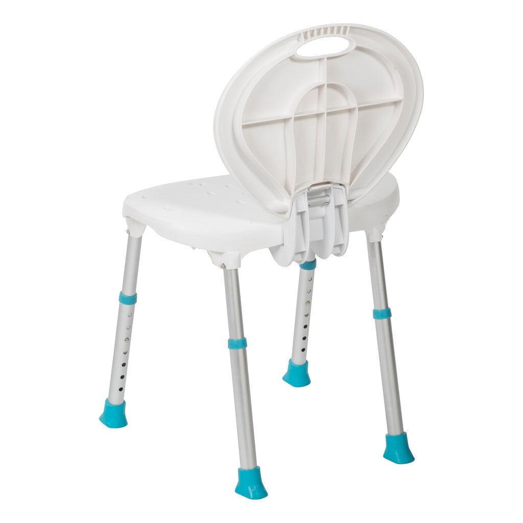 AquaSense Ergonomic Folding Bath Seat