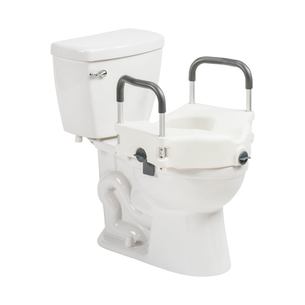 Drive PreserveTech™ Secure Lock Raised Toilet Seat