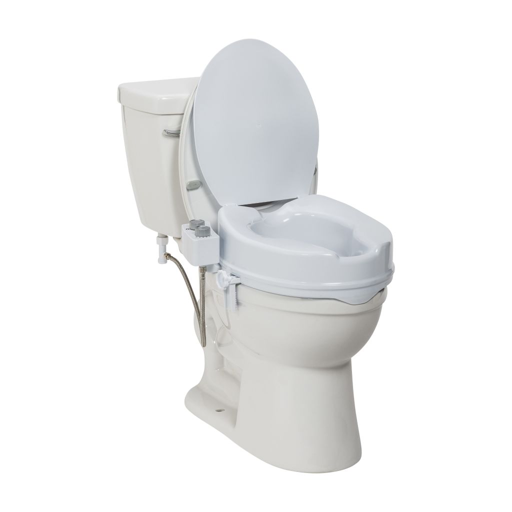 Drive PreserveTech™ Raised Toilet Seat with Bidet