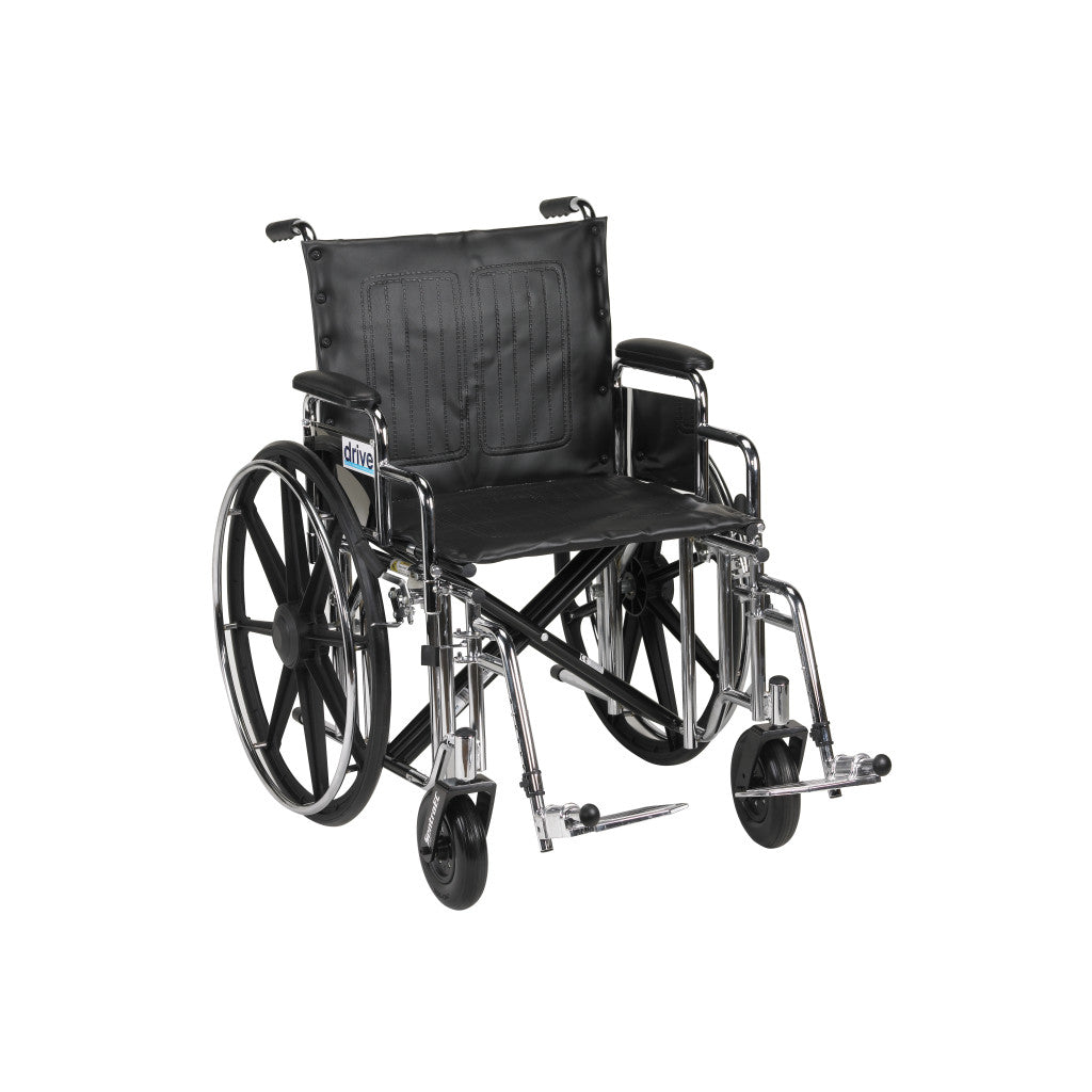 Bariatric Sentra Extra-Heavy-Duty Wheelchair