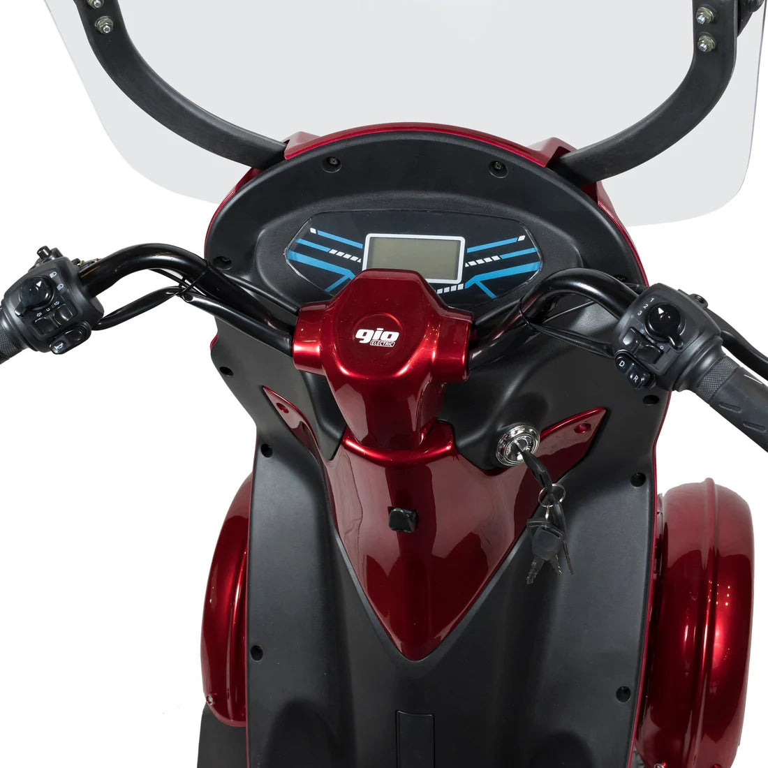 GIO - Element 4-wheeled Mobility Scooter w Windshield and Roof