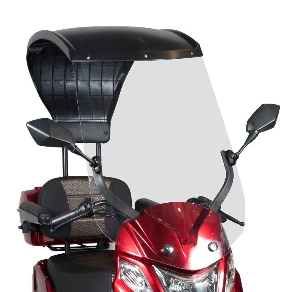 GIO - Element 4-wheeled Mobility Scooter w Windshield and Roof