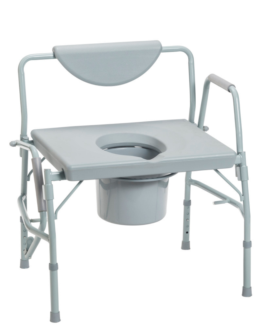 Drive Deluxe Bariatric Drop-Arm Commode