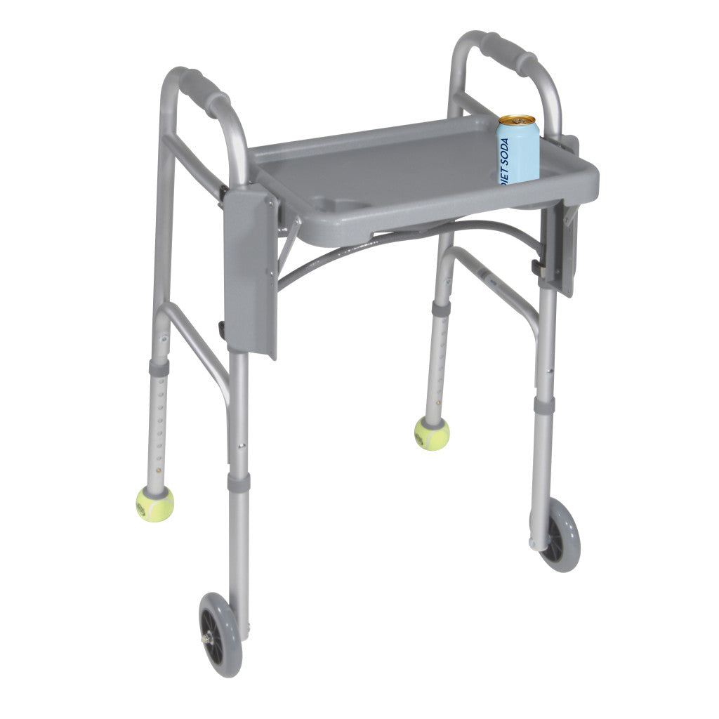 Walker Tray with Cup Holders
