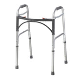 Deluxe Folding Walker, Two Button