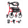 Nitro® Sprint Rollator with Cup Holder, Phone Holder and Cane Holder