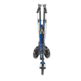 Deluxe 3 Wheel Aluminum Rollator, 7.5" Casters