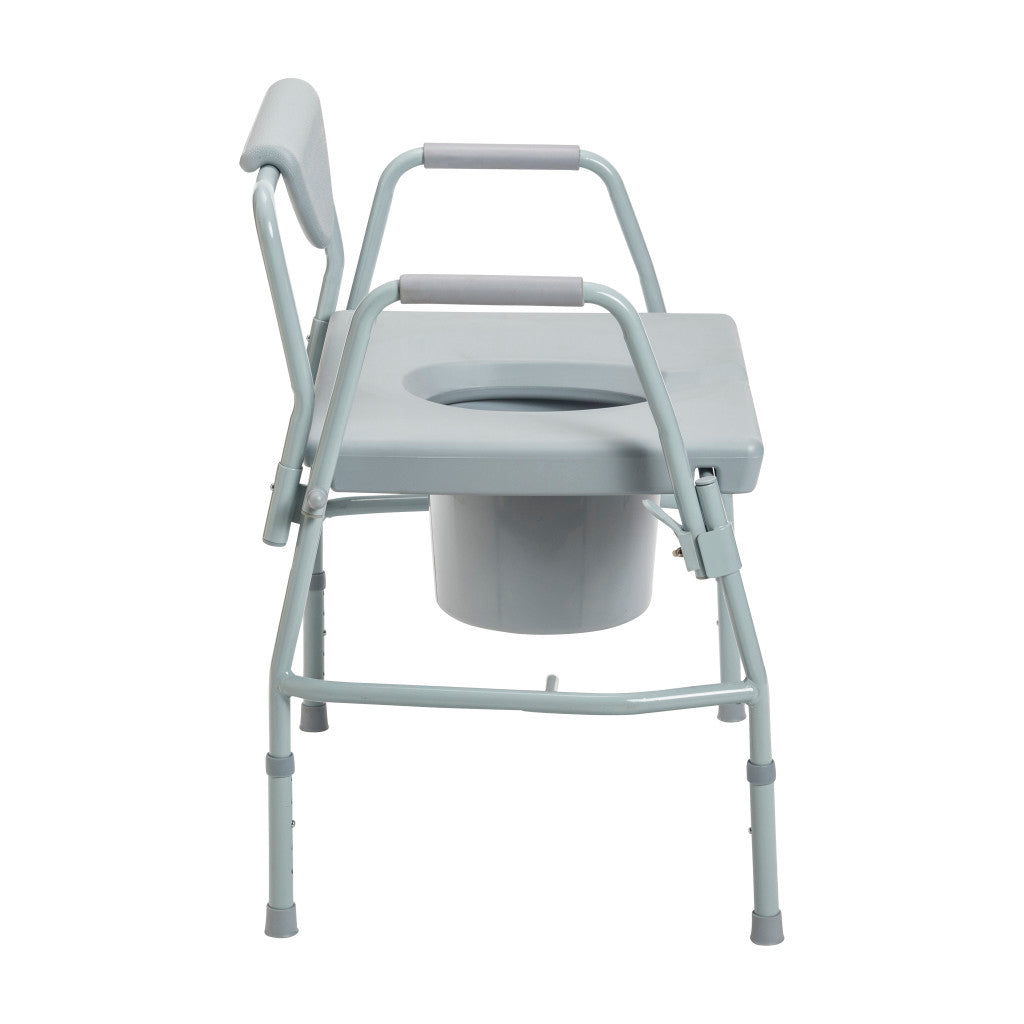 Drive Deluxe Bariatric Drop-Arm Commode
