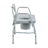 Drive Deluxe Bariatric Drop-Arm Commode