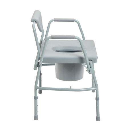 Drive Deluxe Bariatric Drop-Arm Commode