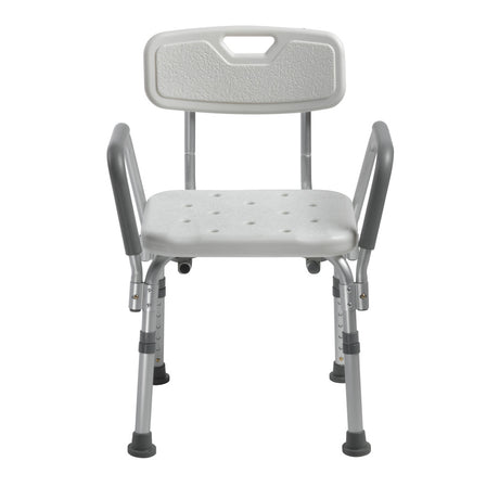 Drive Shower Chair with Back and Removable Padded Arms