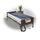 Drive Med-Aire Plus 8" Alternating Pressure and Low Air Loss Mattress System with 10" Defined Perimeter
