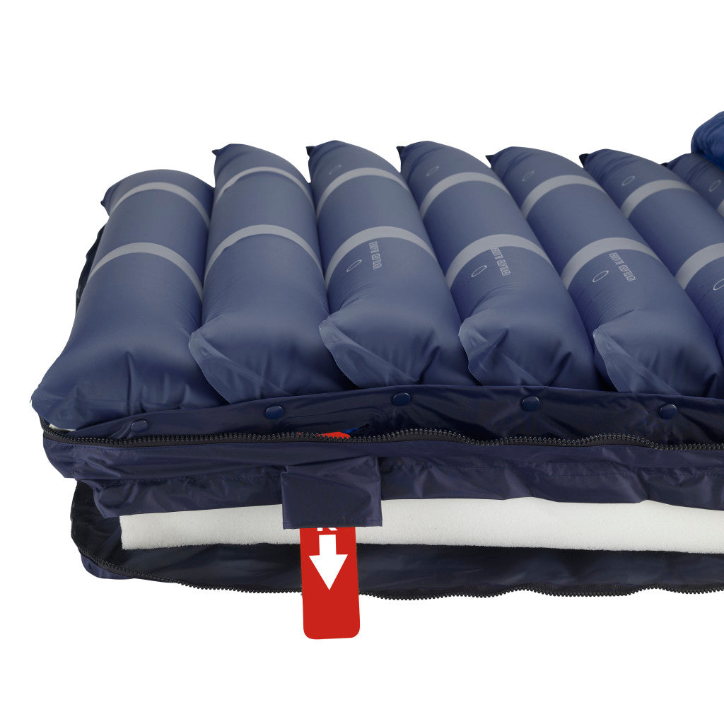 Drive  Med-Aire Assure 5" Air + 3" Foam Base Alternating Pressure and Low Air Loss Mattress System