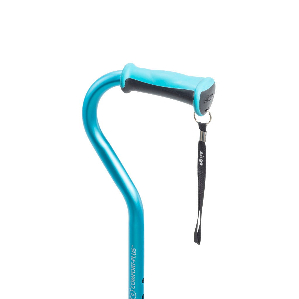Airgo Comfort-Plus Aluminum Cane, Offset Handle