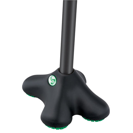 Hugo Ergonomic Offset Handle Cane with QuadPod Cane Tip