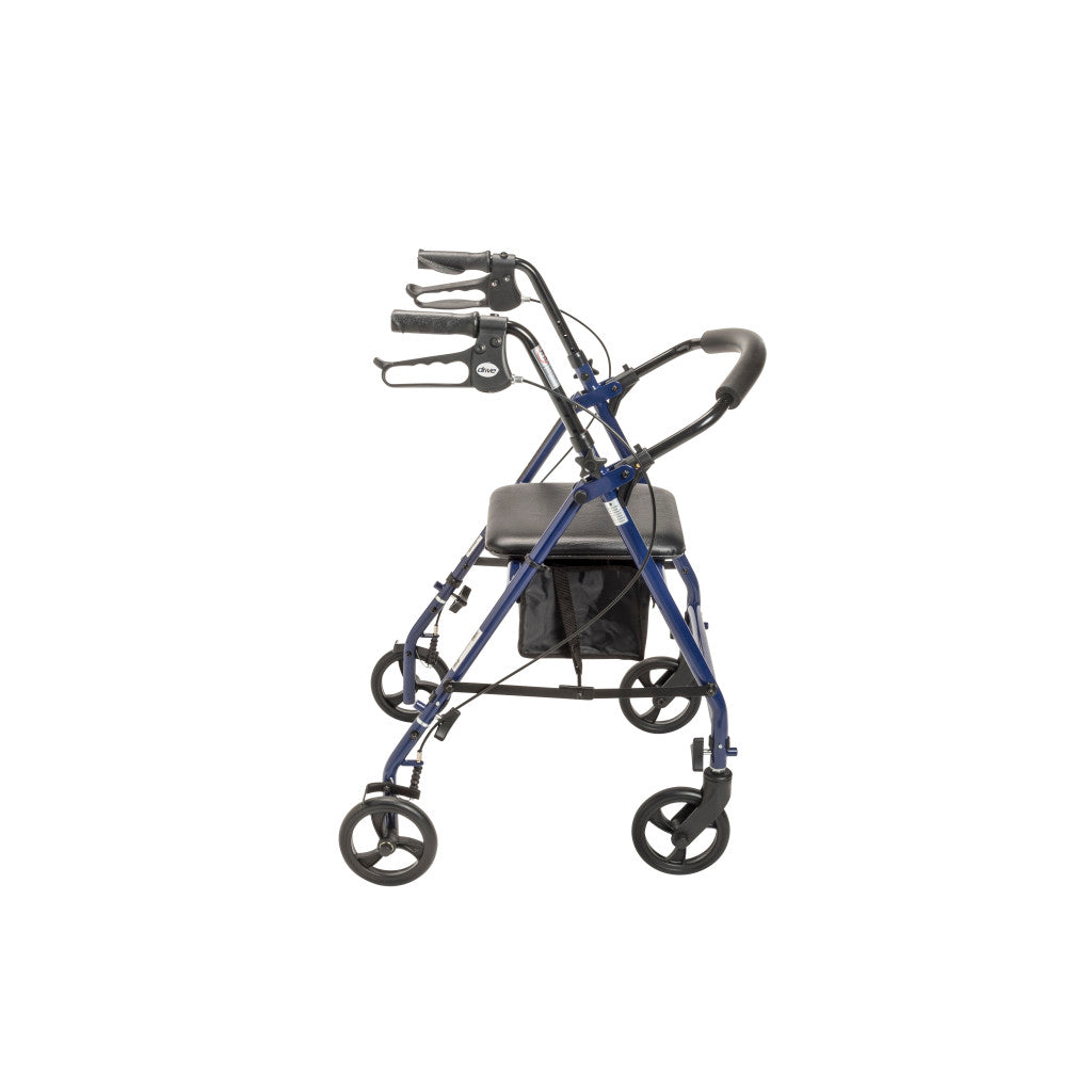 Steel Rollator with 6” Wheels, Knockdown