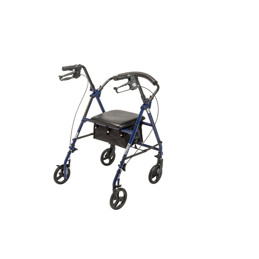Steel Rollator with 6” Wheels, Knockdown