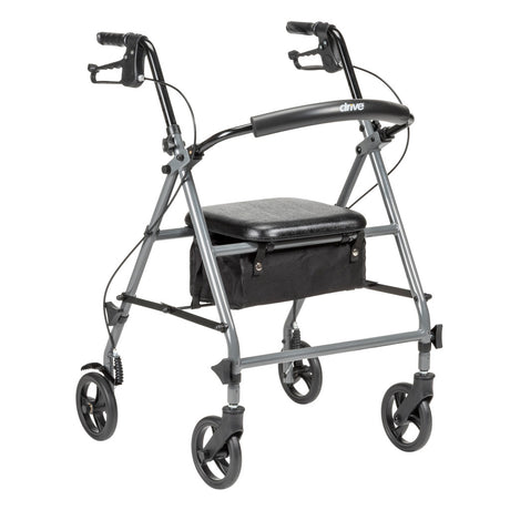 Steel Rollator with 6” Wheels, Knockdown