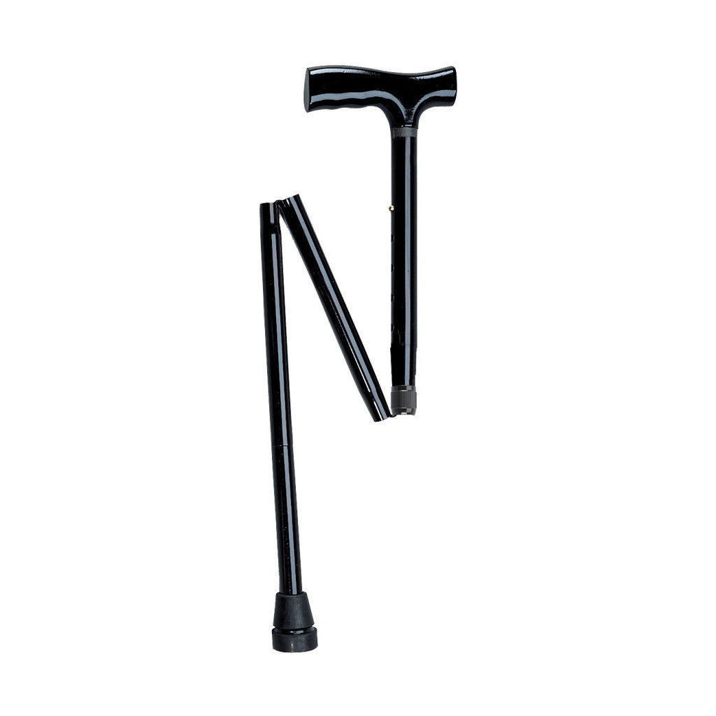 Bariatric Aluminum Folding Cane, Height Adjustable