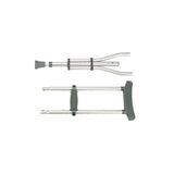 Universal Aluminum Crutch with Accessories