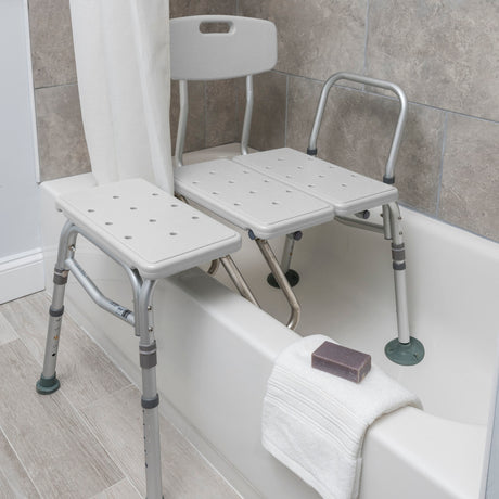 Drive Splash Defense™ Transfer Bench with Curtain Guard Protection