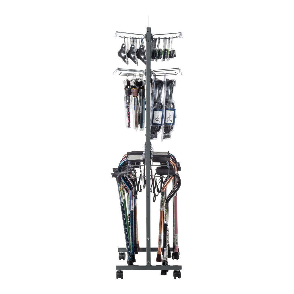 Display Rack with Canes & Accessories