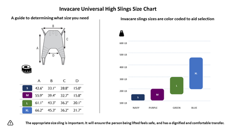 Invacare Universal High Sling