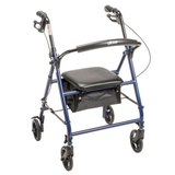 Steel Rollator with 6” Wheels, Knockdown