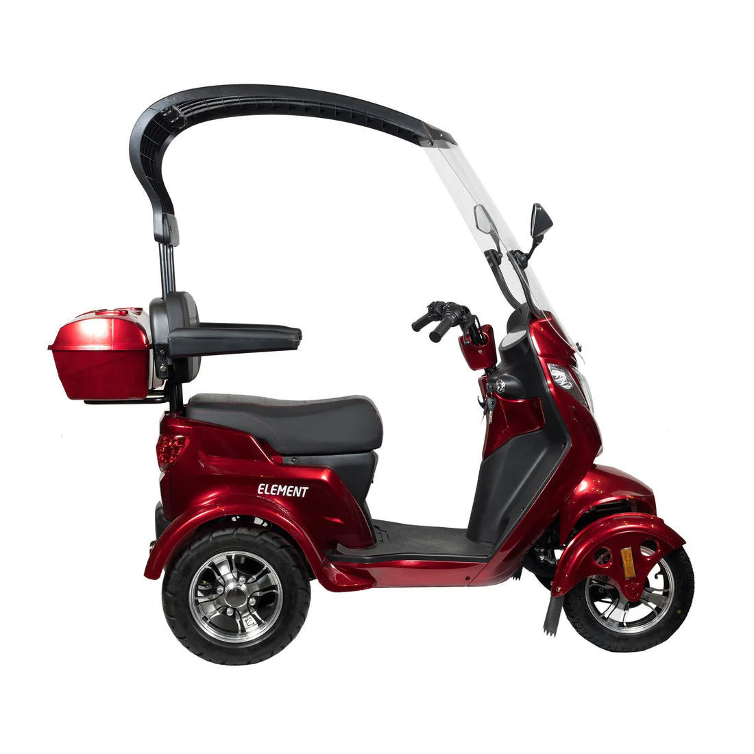GIO - Element 4-wheeled Mobility Scooter w Windshield and Roof