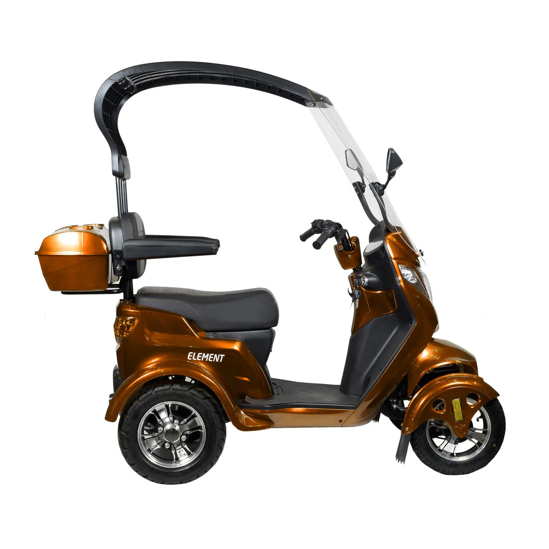 GIO - Element 4-wheeled Mobility Scooter w Windshield and Roof