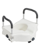 Drive PreserveTech™ Secure Lock Raised Toilet Seat