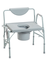 Drive Deluxe Bariatric Drop-Arm Commode