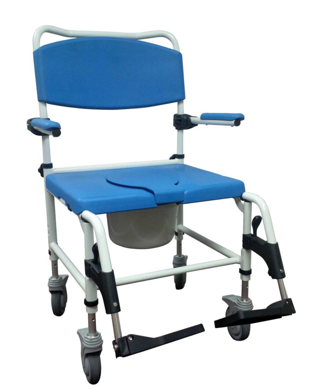 Drive Bariatric Aluminum Rehab Shower Commode Chair