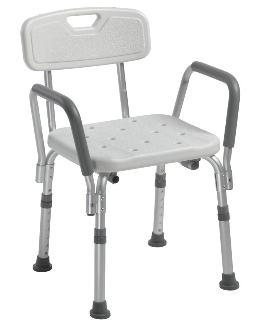 Drive Shower Chair with Back and Removable Padded Arms