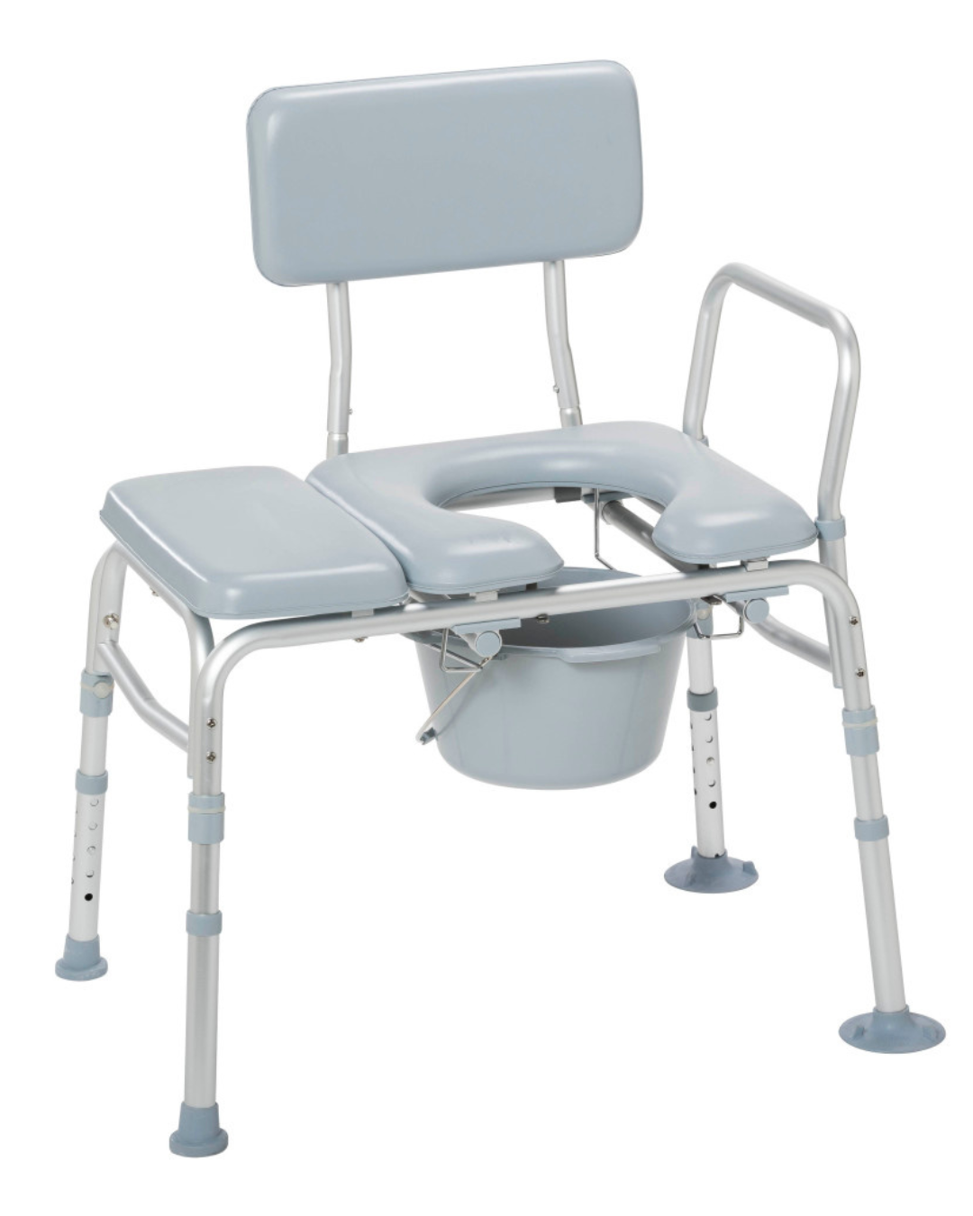 Drive Combination Padded Transfer Bench/Commode