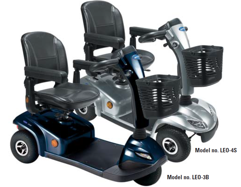 Invacare Leo 3 or 4 wheel