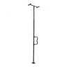 VEVOR Floor-to-Ceiling Transfer Pole, Tension Mounted Bathroom Grab Bar with Anti-Slip Curve Handle, 300 Lbs Capacity Security Pole for Elderly, Ideal Senior Safety Pole for 7-10 Ft Ceilings